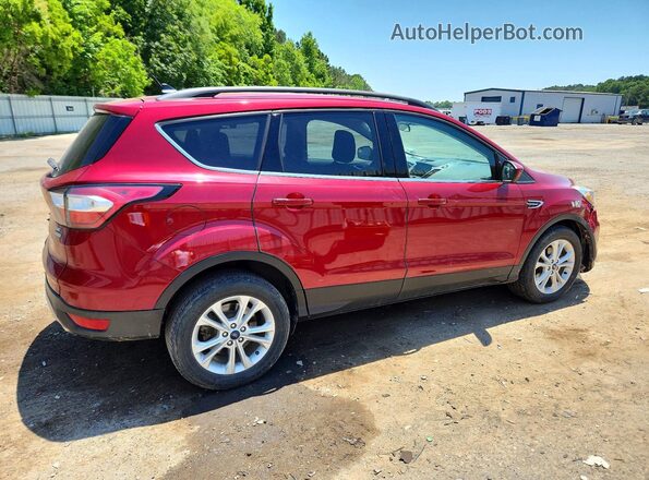1FMCU0GD0JUB35916 2018 FORD ESCAPE Red Tył prawy