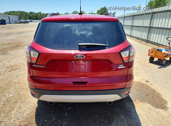 1FMCU0GD0JUB35916 2018 FORD ESCAPE Red Widok z tyłu
