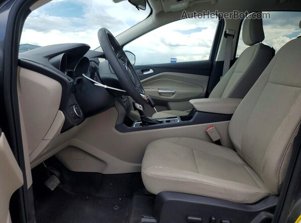 1FMCU0GD0JUC01722 2018 FORD ESCAPE Charcoal Widok wnętrza z przodu