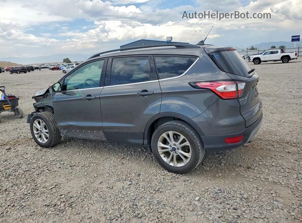 1FMCU0GD0JUC01722 2018 FORD ESCAPE Charcoal Tył lewy