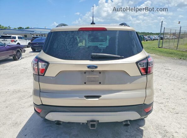 1FMCU0GD0JUC67431 2018 FORD ESCAPE Beige უკანა ხედი