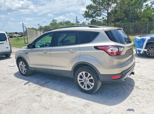 1FMCU0GD0JUC67431 2018 FORD ESCAPE Beige უკანა მარცხენა