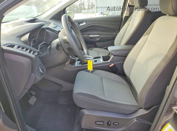 1FMCU0GD0JUD25974 2018 FORD ESCAPE Gray Vista interior delantera