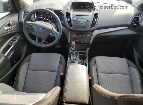 1FMCU0GD0JUD25974 2018 FORD ESCAPE Gray Vista del salpicadero