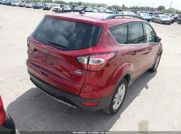 1FMCU0GD0JUD42726 2018 FORD ESCAPE Red Tył prawy