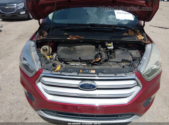 1FMCU0GD0JUD42726 2018 FORD ESCAPE Red Widok z tyłu