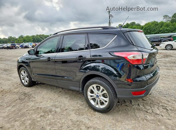 1FMCU0GD0JUD58988 2018 FORD ESCAPE Black Rear left