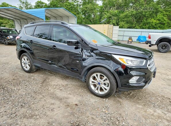 1FMCU0GD0JUD58988 2018 FORD ESCAPE Black Front right