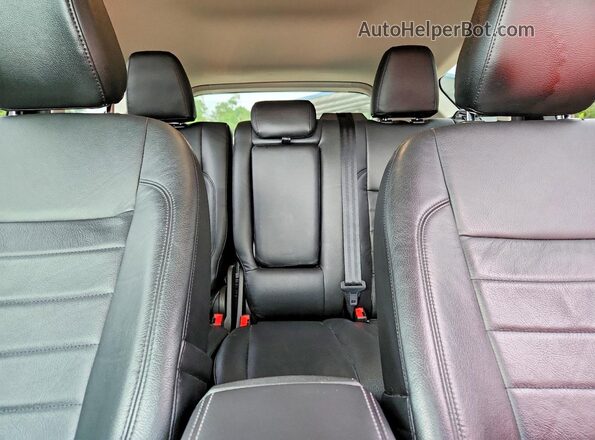 1FMCU0GD0JUD58988 2018 FORD ESCAPE Black Rear seats view