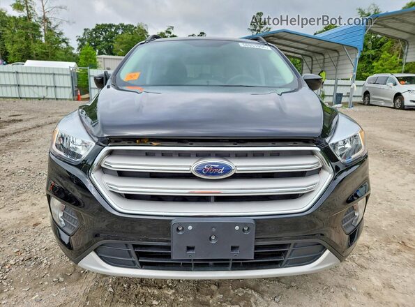1FMCU0GD0JUD58988 2018 FORD ESCAPE Black Front view