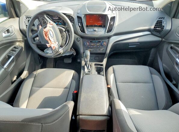 1FMCU0GD0KUA71927 2019 FORD ESCAPE Blue Առջևի վահանակի տեսք