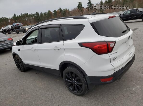 1FMCU0GD0KUA84175 2019 FORD ESCAPE White Trasero izquierdo