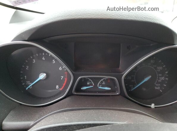 1FMCU0GD0KUA84175 2019 FORD ESCAPE White Vista del cuadro de instrumentos