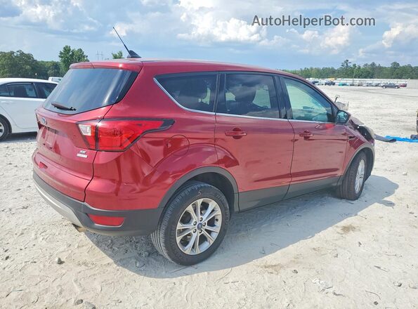 1FMCU0GD0KUA87562 2019 FORD ESCAPE Red Tył prawy