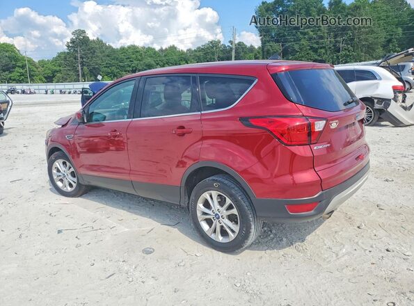 1FMCU0GD0KUA87562 2019 FORD ESCAPE Red Tył lewy