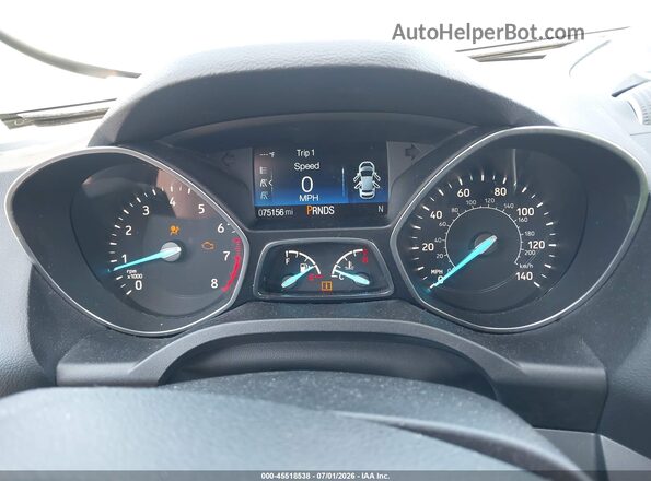 1FMCU0GD0KUB24478 2019 FORD ESCAPE Gray Vista de los asientos traseros