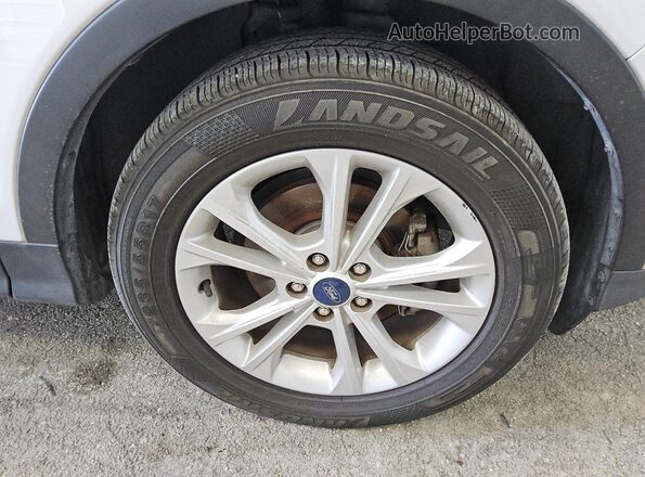1FMCU0GD0KUB30989 2019 FORD ESCAPE White 