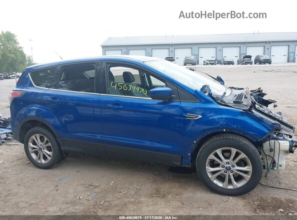 1FMCU0GD1HUA10840 2017 FORD ESCAPE Blue Սարքավորումների վահանակի տեսք