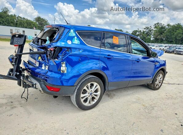 1FMCU0GD1HUB36826 2017 FORD ESCAPE Blue Trasero derecho