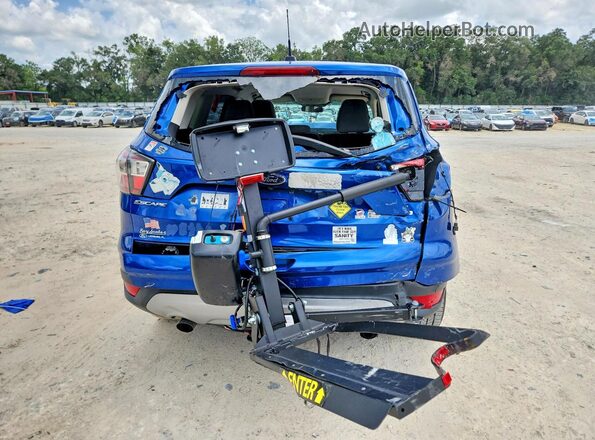 1FMCU0GD1HUB36826 2017 FORD ESCAPE Blue Vista trasera