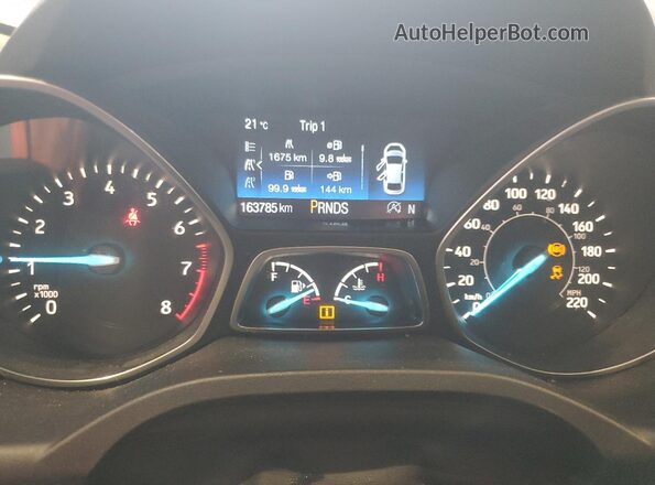 1FMCU0GD1HUB54646 2017 FORD ESCAPE Orange 