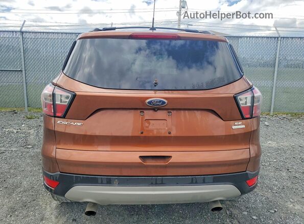 1FMCU0GD1HUB54646 2017 FORD ESCAPE Orange Հետևի տեսք