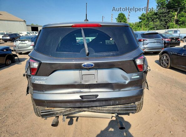 1FMCU0GD1HUB78056 2017 FORD ESCAPE Серый Вид сзади