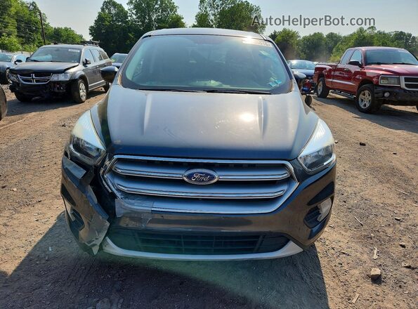 1FMCU0GD1HUB78056 2017 FORD ESCAPE Серый Вид спереди