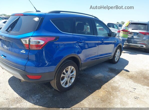 1FMCU0GD1HUC24663 2017 FORD ESCAPE Синий Задняя правая четверть