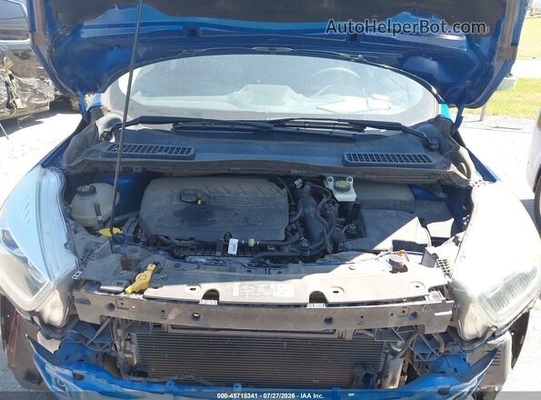 1FMCU0GD1HUC24663 2017 FORD ESCAPE Синий Вид сзади