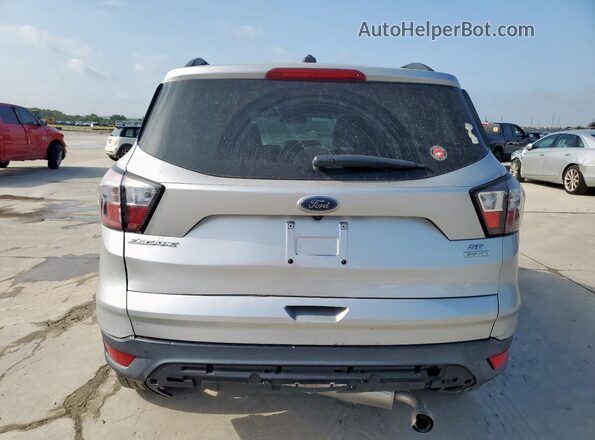 1FMCU0GD1HUD15982 2017 FORD ESCAPE Silver Widok z tyłu