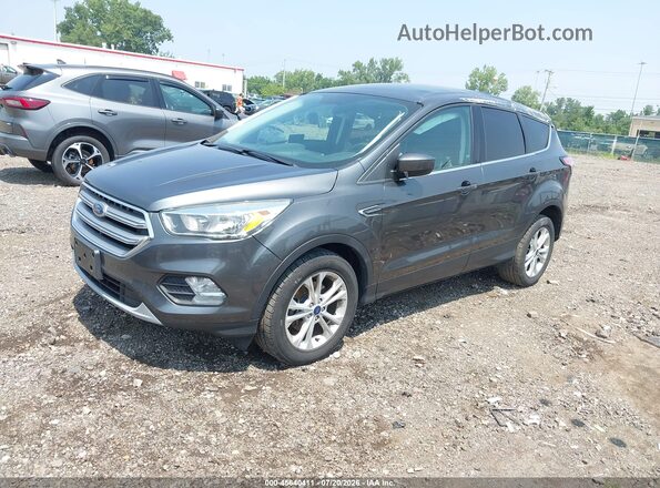 1FMCU0GD1HUD50568 2017 FORD ESCAPE Black Przód lewy