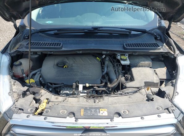 1FMCU0GD1HUD50568 2017 FORD ESCAPE Black Widok z tyłu