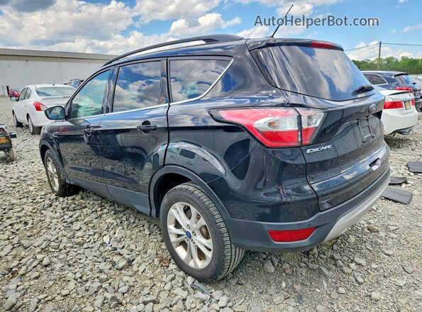 1FMCU0GD1HUD74594 2017 FORD ESCAPE Black Rear left