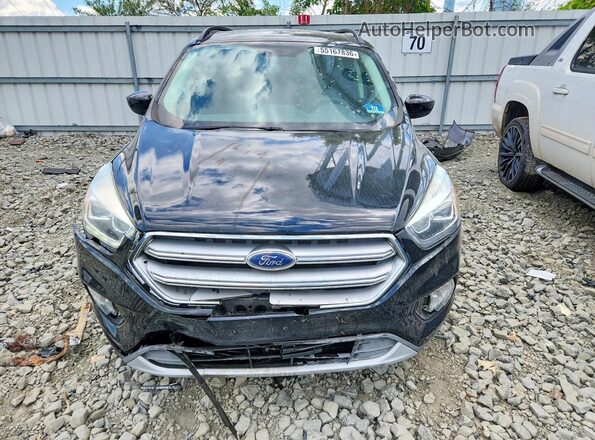 1FMCU0GD1HUD74594 2017 FORD ESCAPE Black Front view