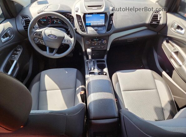 1FMCU0GD1HUD74594 2017 FORD ESCAPE Black Dashboard view