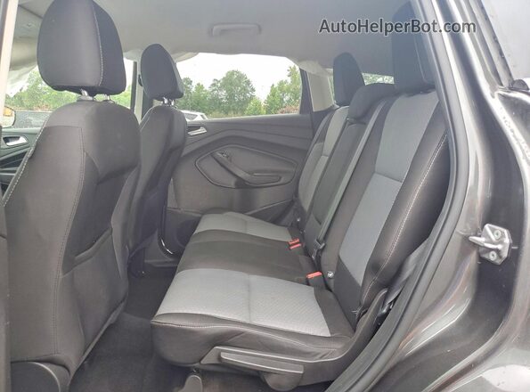 1FMCU0GD1HUE20229 2017 FORD ESCAPE Gray Rear interior view