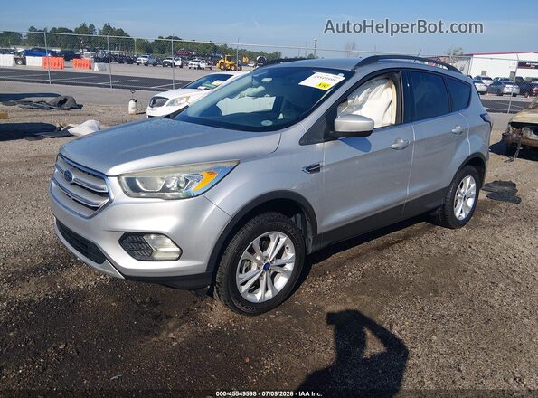 1FMCU0GD1HUE63727 2017 FORD ESCAPE Gray Առջևի ձախ երեք քառորդ տեսարան