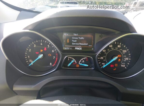 1FMCU0GD1HUE63727 2017 FORD ESCAPE Gray Հետևի նստատեղերի տեսք