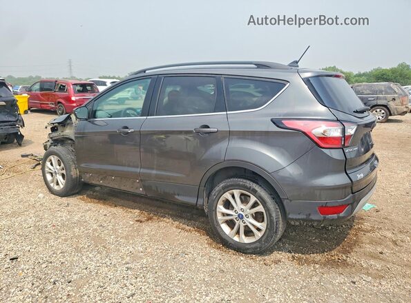 1FMCU0GD1JUA02596 2018 FORD ESCAPE Gray Задня ліва чверть