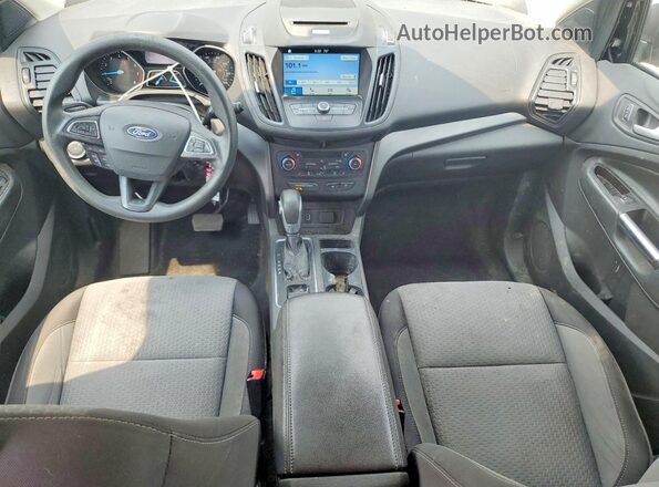 1FMCU0GD1JUA02596 2018 FORD ESCAPE Gray Вид панелі приладів
