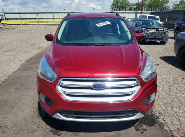 1FMCU0GD1JUA82532 2018 FORD ESCAPE Red Դիմացի տեսք