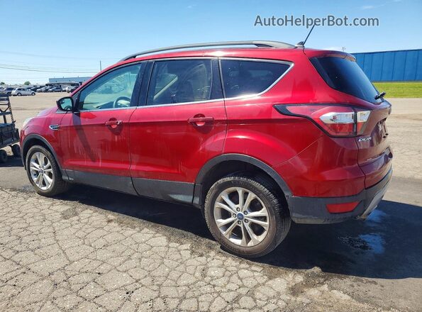1FMCU0GD1JUA82532 2018 FORD ESCAPE Red Հետևի ձախ