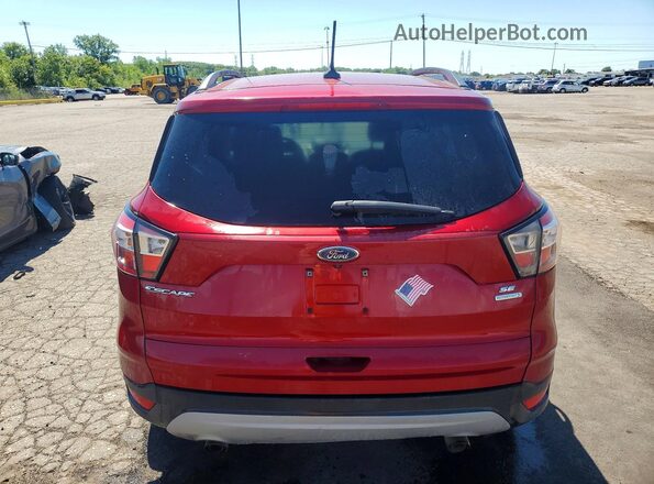 1FMCU0GD1JUA82532 2018 FORD ESCAPE Red Հետևի տեսք