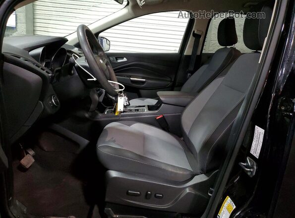 1FMCU0GD1JUB13293 2018 FORD ESCAPE Black Սալոնի դիմացի տեսք