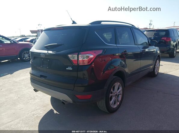 1FMCU0GD1JUD49863 2018 FORD ESCAPE Черный Задняя правая четверть