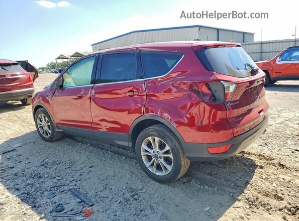 1FMCU0GD2HUA98829 2017 FORD ESCAPE Red Задня ліва чверть