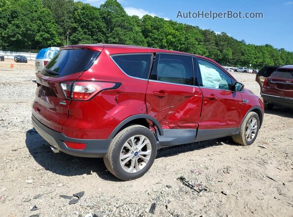 1FMCU0GD2HUA98829 2017 FORD ESCAPE Red Задня права чверть