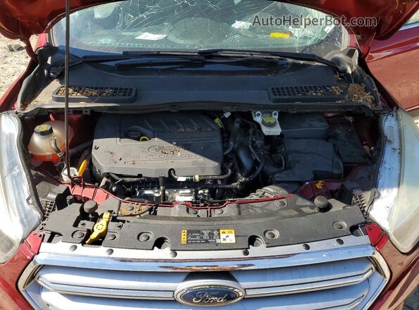1FMCU0GD2HUA98829 2017 FORD ESCAPE Red Вид підкапотного простору
