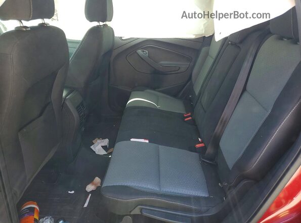 1FMCU0GD2HUA98829 2017 FORD ESCAPE Red Вид задньої частини салону